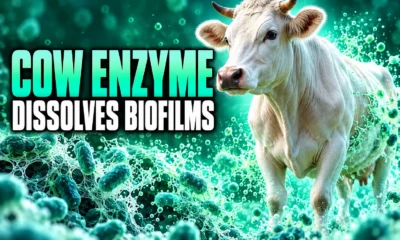 cow rumen enzyme CRhAB dissolves A. baumannii biofilms gauze