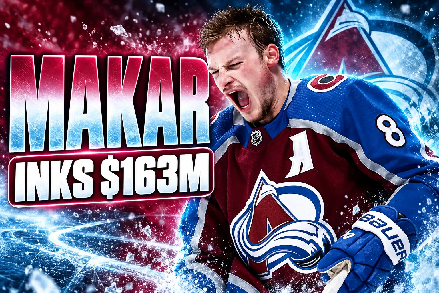 Cale Makar eight-year $163.2 million Avalanche extension