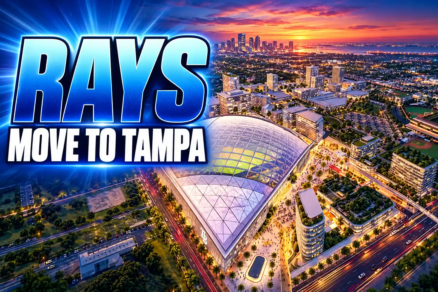 Tampa Bay Rays move to Tampa after 5-2 vote