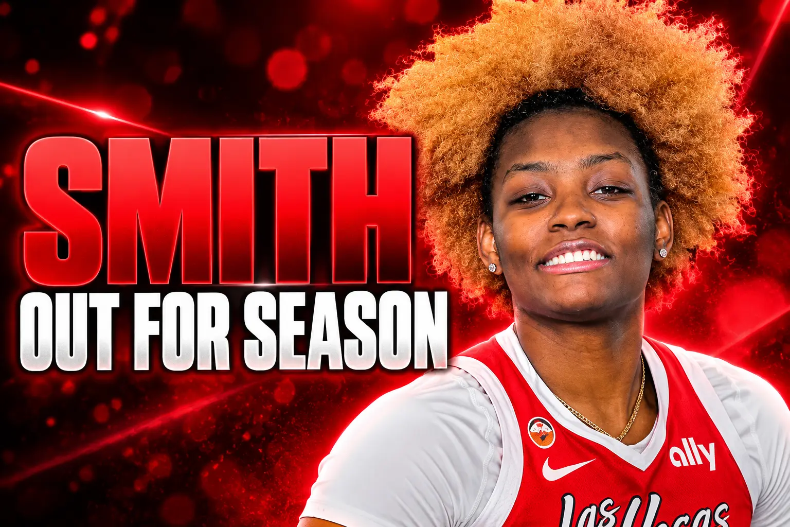 NaLyssa Smith out for Aces season injury