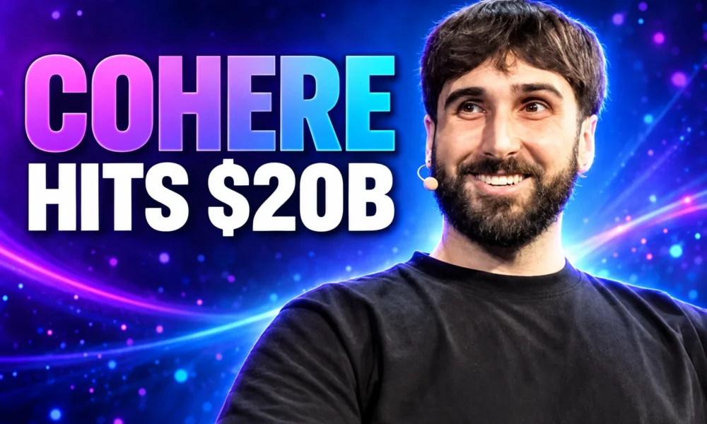 Cohere $20 billion valuation funding talks Canada