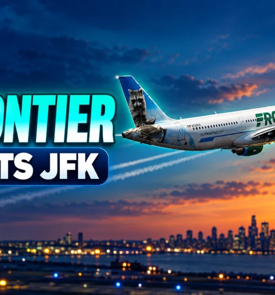 Frontier last JFK flight after Terminal 6 pledge