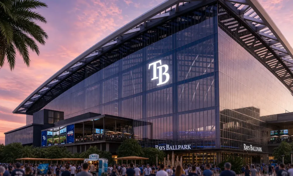 Hillsborough County 5-2 vote Tampa Bay Rays ballpark