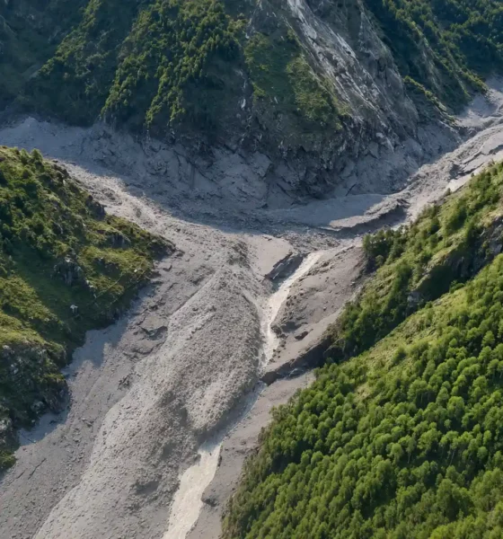 Langtang Lirung glacier collapse Nepal hydropower tunnels