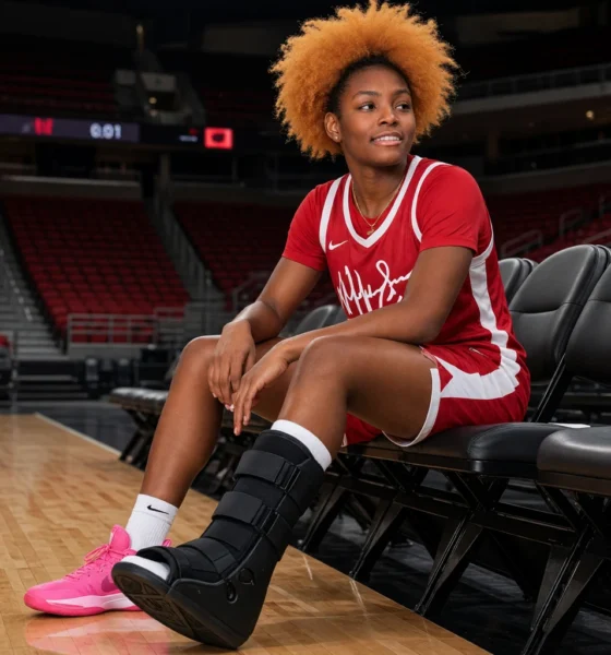 NaLyssa Smith Aces season-ending left leg injury