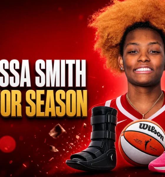 NaLyssa Smith out for season Las Vegas Aces