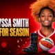 NaLyssa Smith out for season Las Vegas Aces