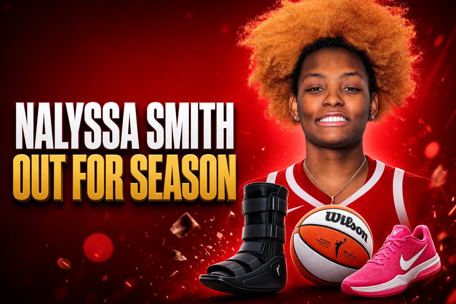 NaLyssa Smith out for season Las Vegas Aces