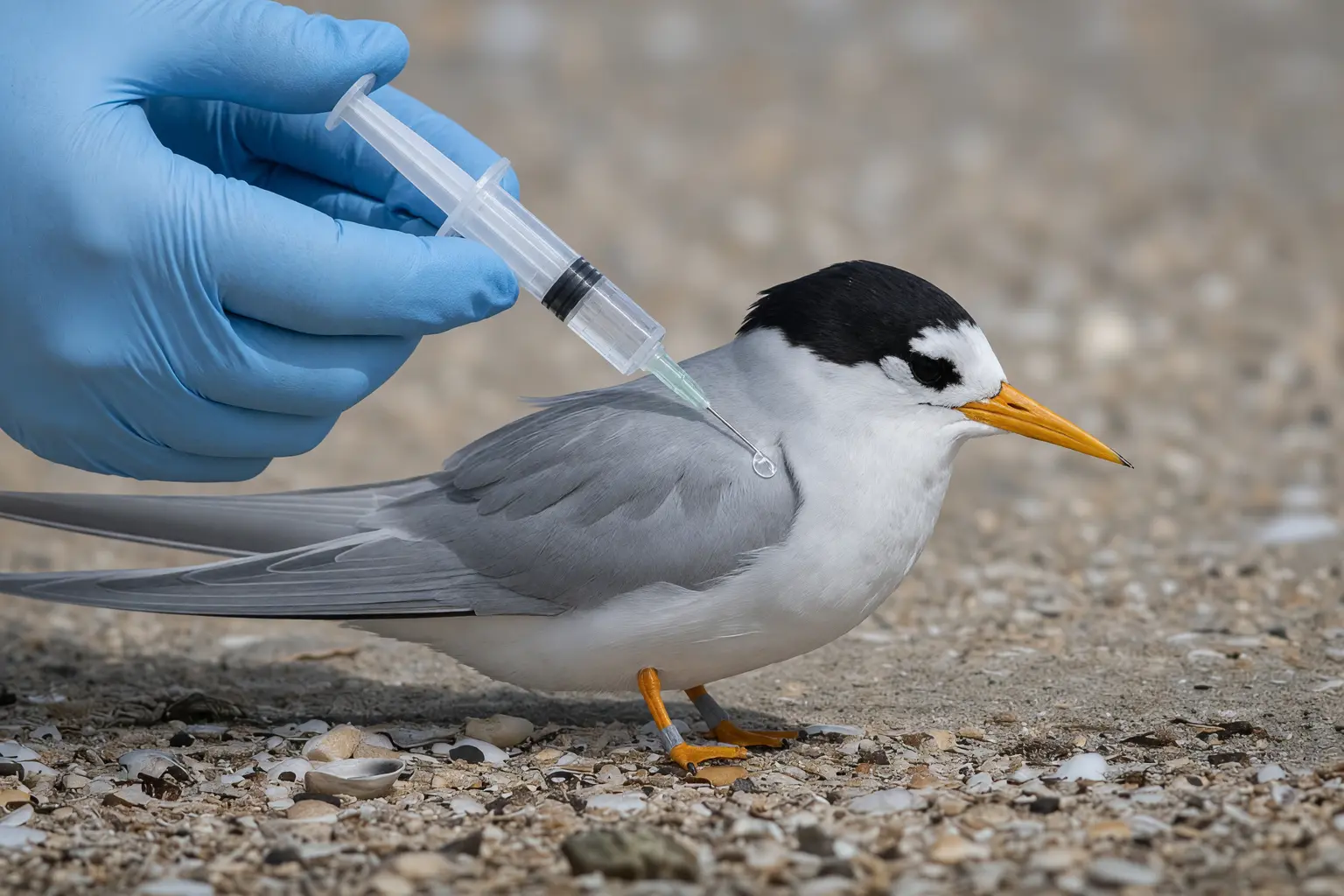 New Zealand H5N1 vaccine shots for 300 island birds