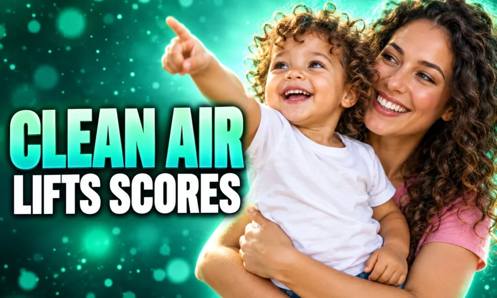 NYC clean air lifts toddler cognitive scores 26 percent