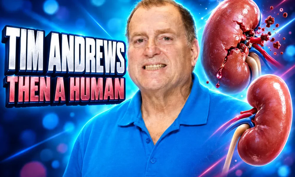 Tim Andrews pig kidney transplant human organ bridge