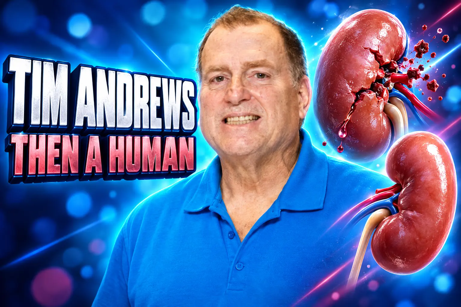 Tim Andrews pig kidney transplant human organ bridge