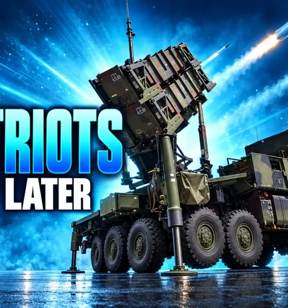 Ukraine books 1,000 Patriot missiles arriving later