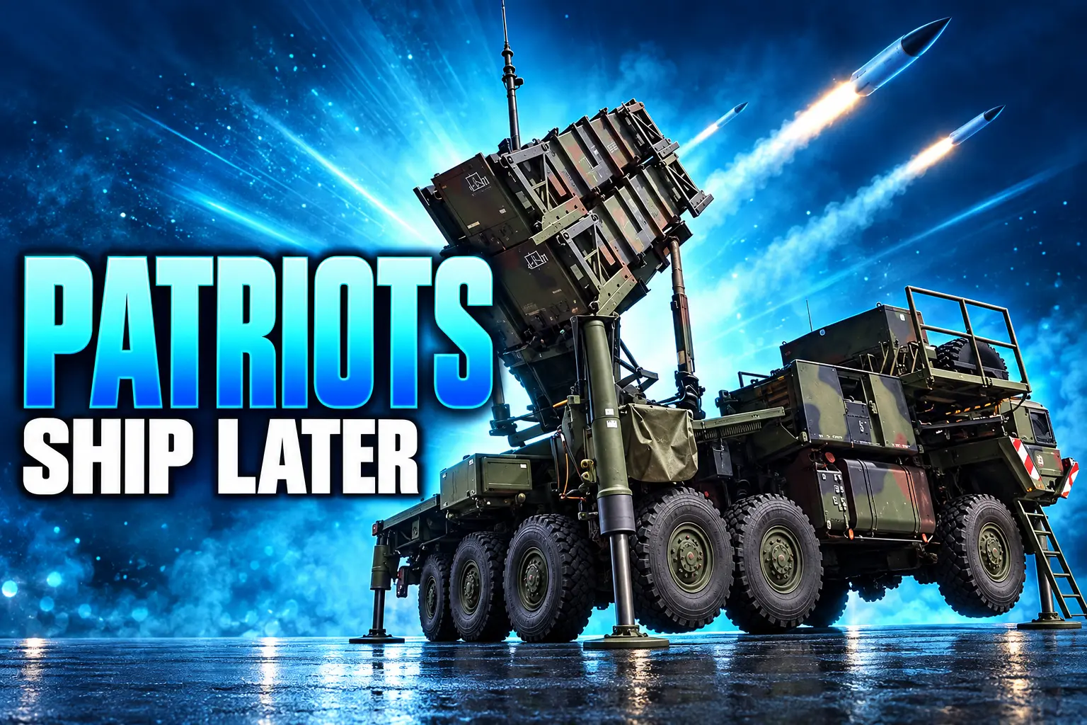 Ukraine books 1,000 Patriot missiles arriving later