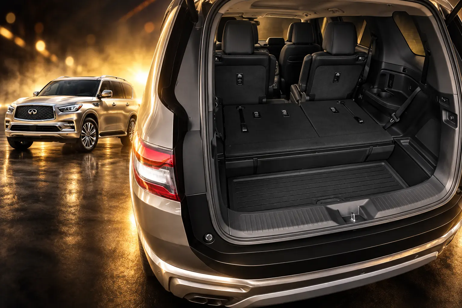 2026 three-row SUV cargo space behind third row
