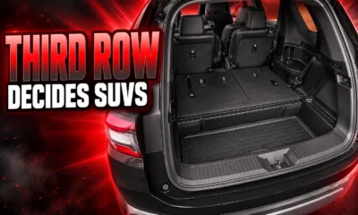 2026 three-row SUV cargo space behind third row