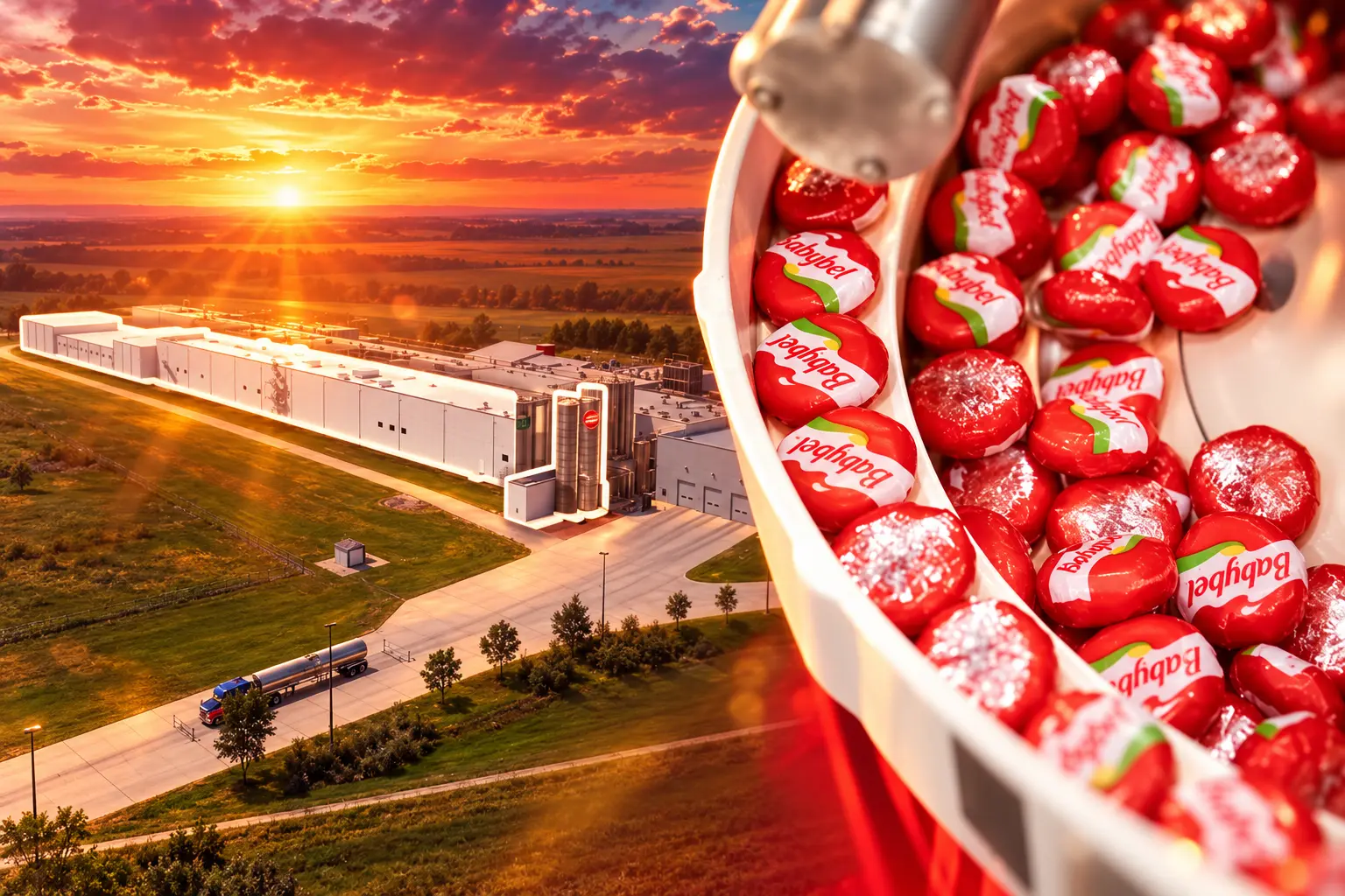 Bel doubles Mini Babybel output Brookings plant