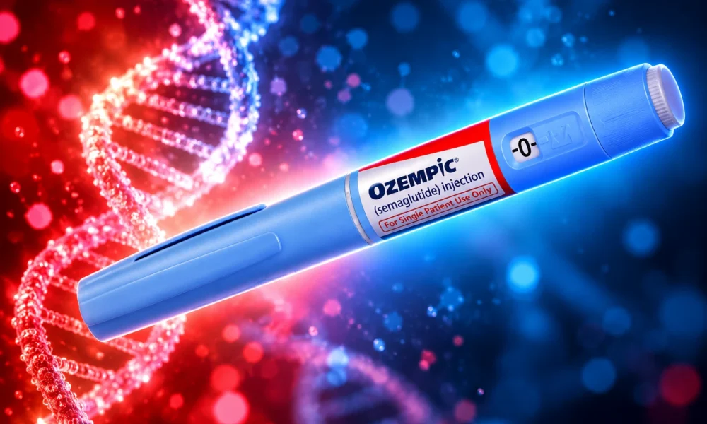 semaglutide slowed DNA methylation clocks HIV trial