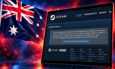 Steam credit card check locks Australian R18 games
