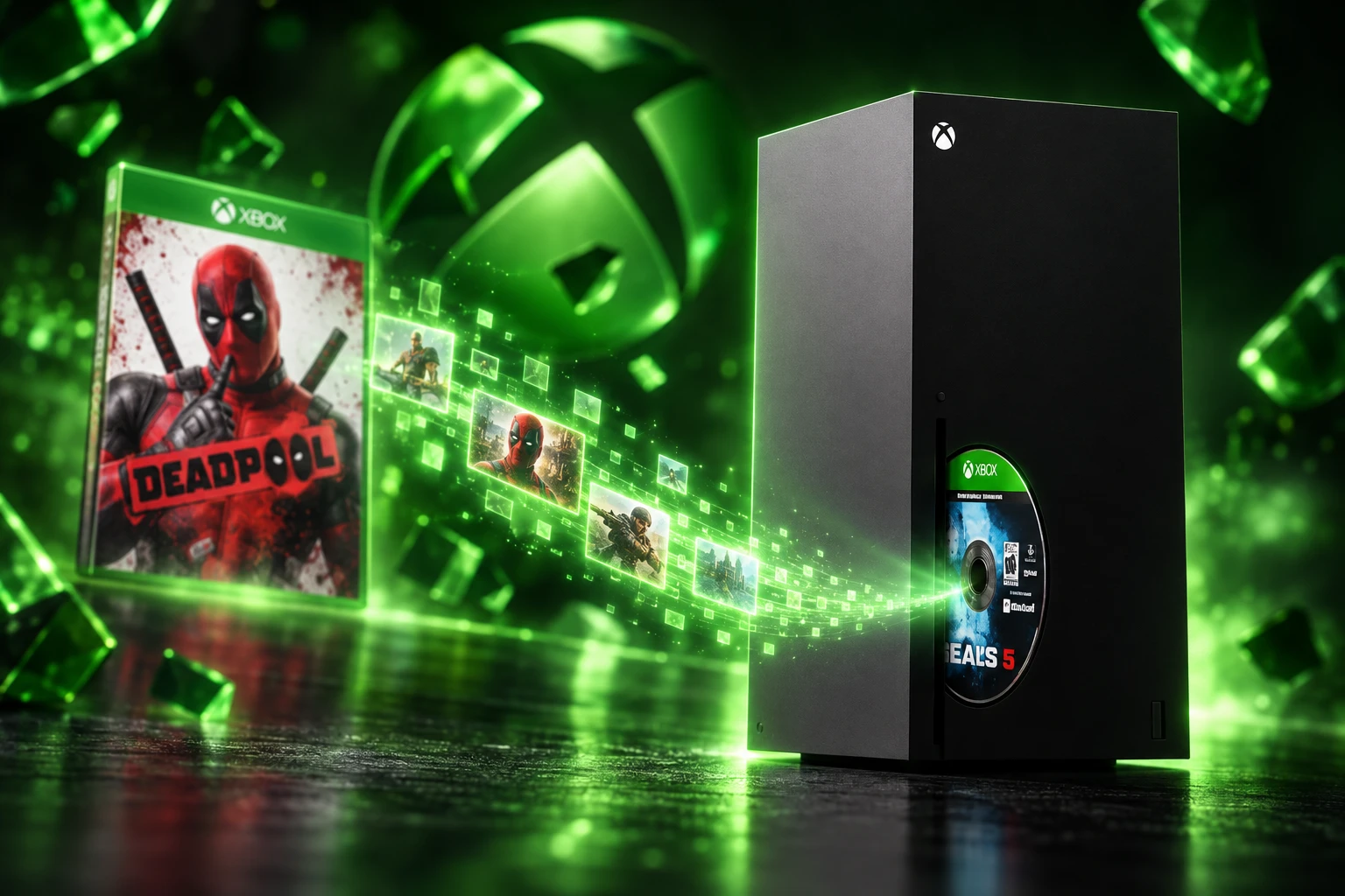 Xbox Deadpool disc unlocks digital license