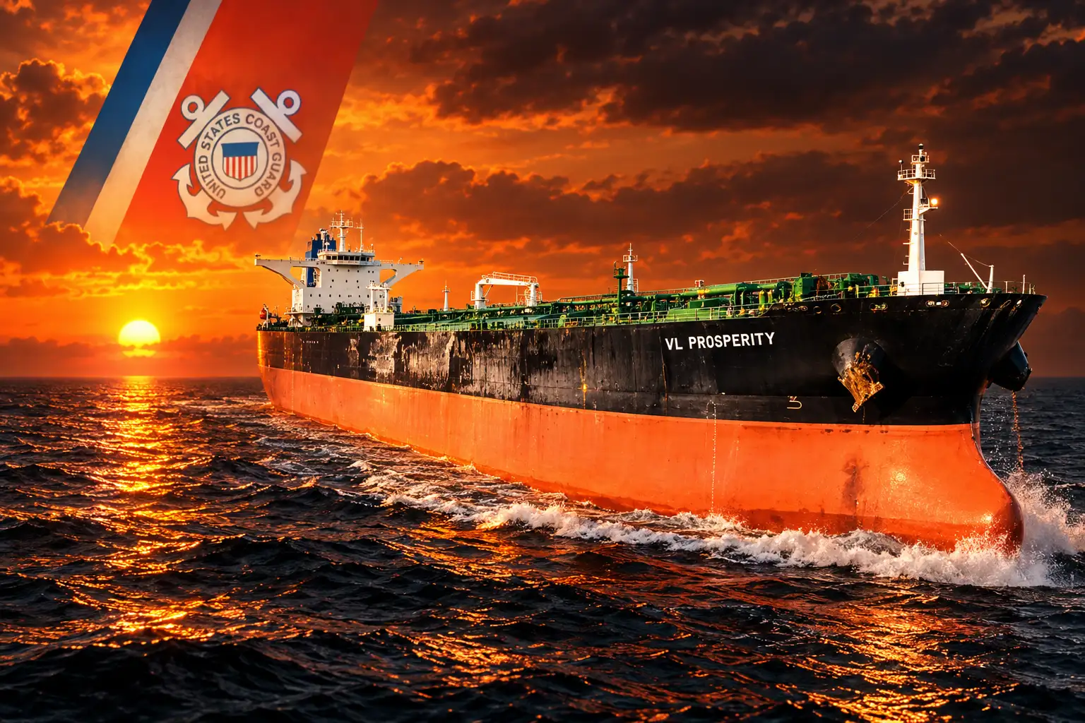 Coast Guard boards VL Prosperity after cyber hit