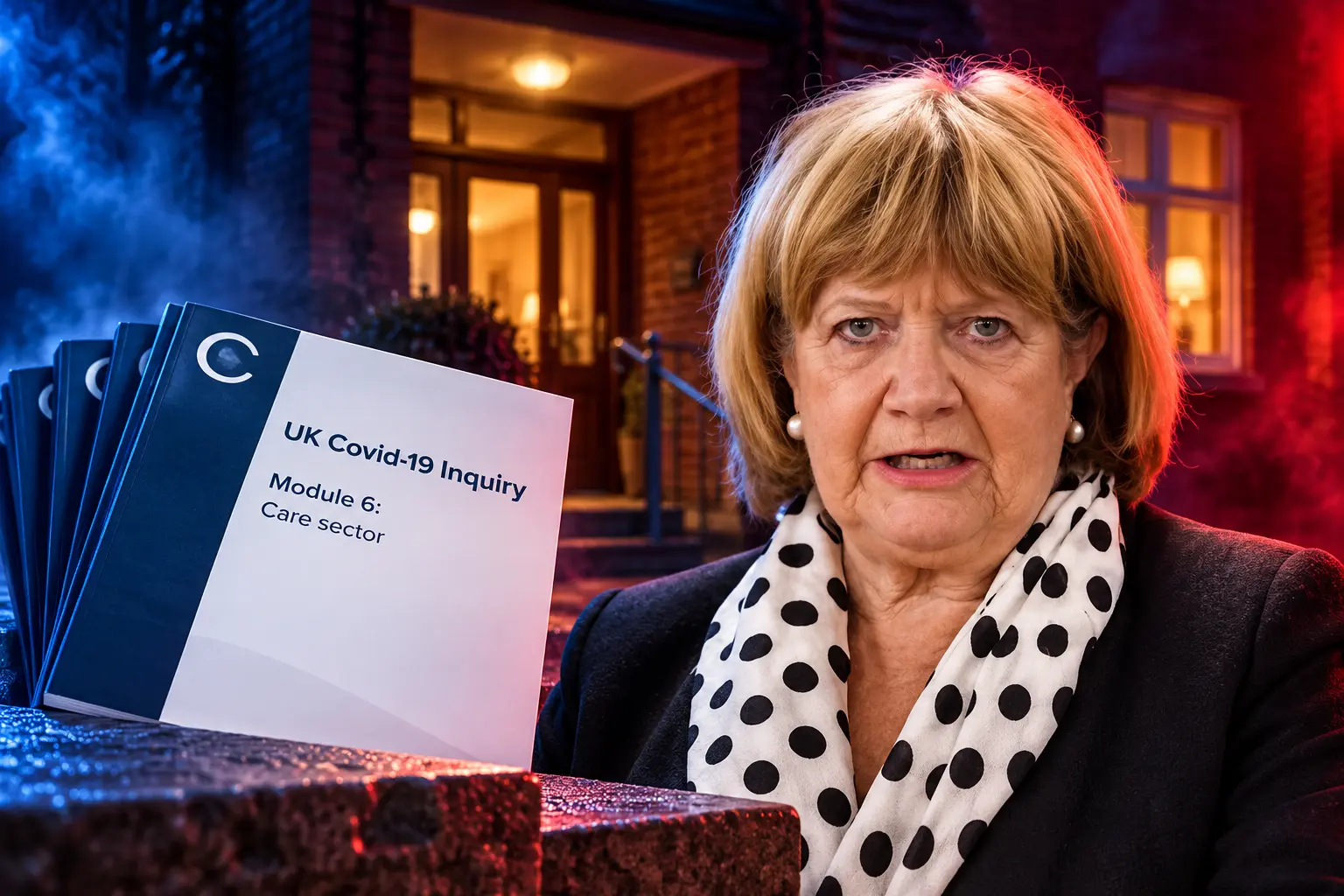 Covid inquiry care homes no protective ring Hallett