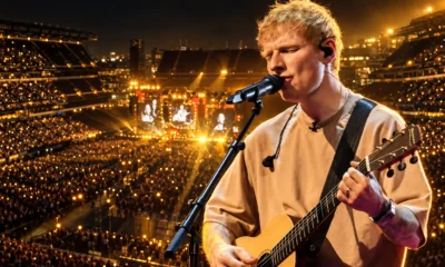 Ed Sheeran apologizes at Lincoln Financial Field