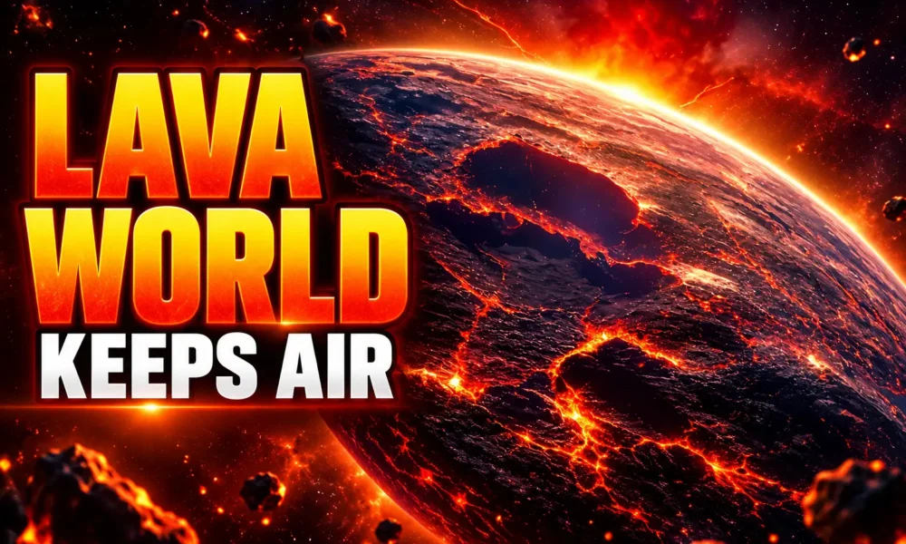 HD 3167 b JWST atmosphere lava world eclipse