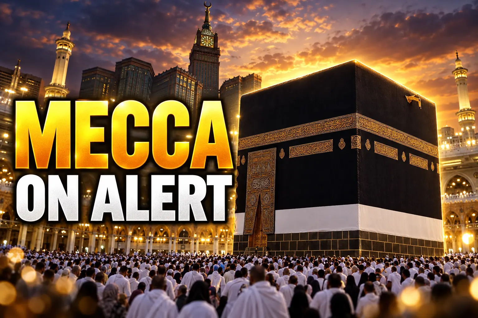 Mecca air raid alert Houthi drone intercept Saudi