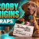 Netflix Scooby-Doo Origins real Great Dane puppy wrap