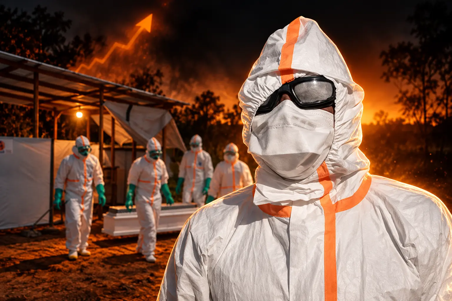 North Kivu weekly Ebola cases almost doubled