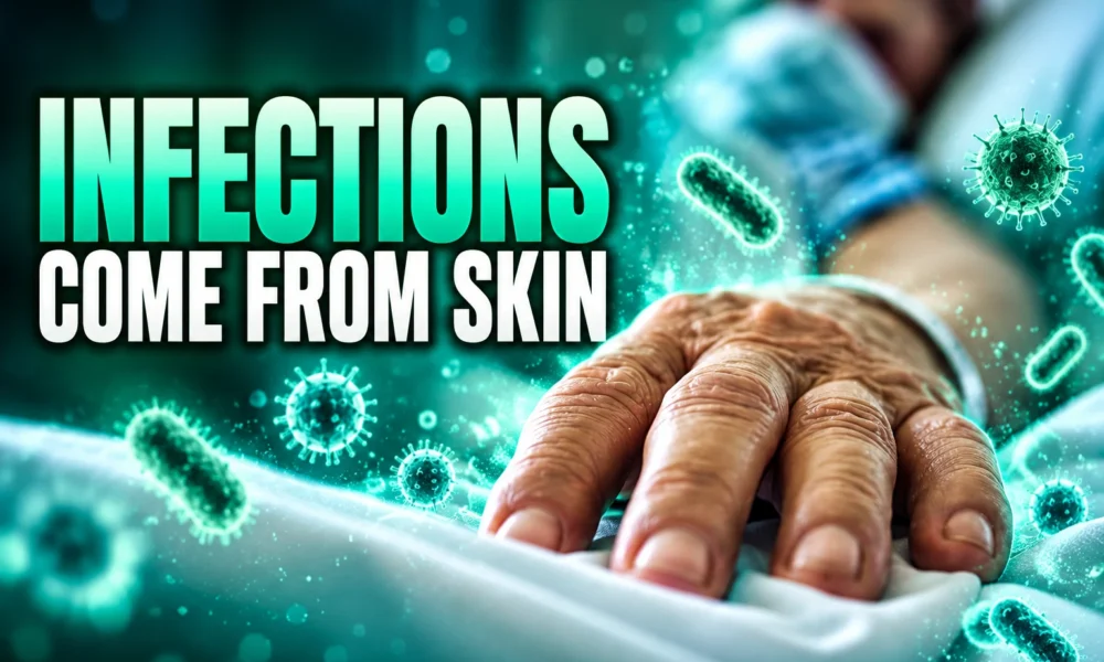 spine surgery infections from patients own skin 86 percent