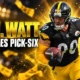 T.J. Watt pick six Steelers Falcons Week 1
