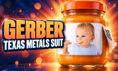 Texas Gerber baby food arsenic lead lawsuit