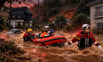 Typhoon Dujuan landslides kill six near Tokyo