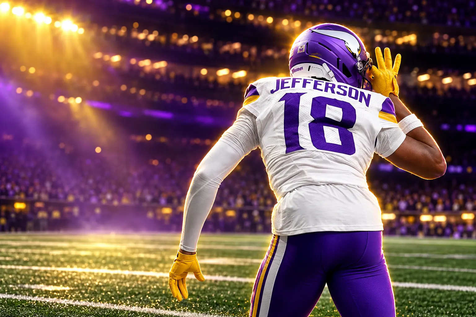 Vikings stay 5-0 after beating Saints 23-13